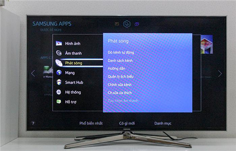 Cách dò kênh tivi Samsung đơn giản chỉ với 4 bước