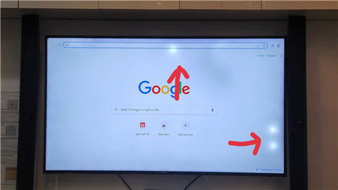 Màn Hình Tivi Samsung Bị Đốm Trắng