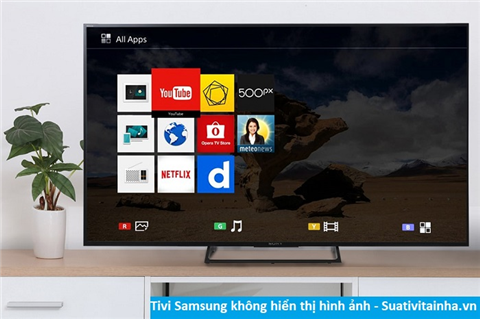 Tivi Samsung không hiển thị hình ảnh 