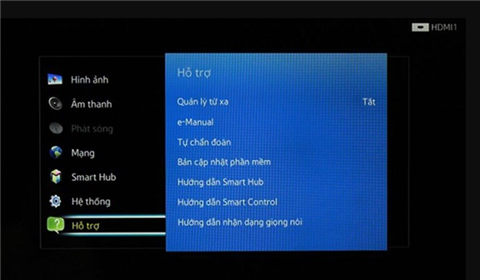 Tivi Samsung Không Hiển Thị Menu