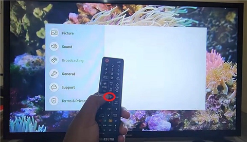 Tivi Samsung Lúc Sáng Lúc Tối