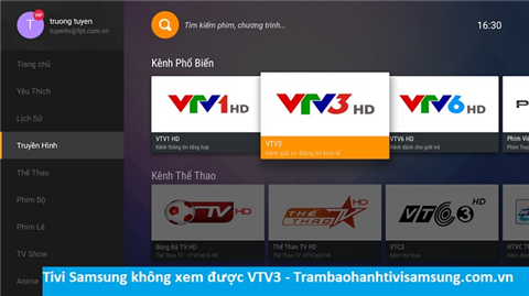 Tivi Samsung Mất Kênh Truyền Hình
