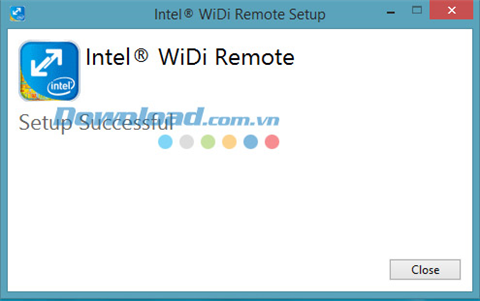 Phần mềm Intel WiDi Remote