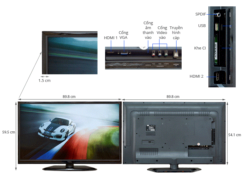 Đánh giá tivi LED TCL L39B2600D - Chuẩn tivi kỹ thuật số thế hệ mới