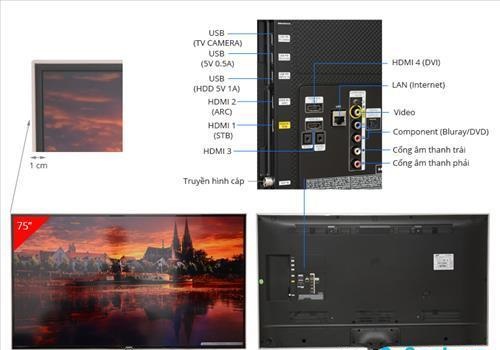 Đánh giá tivi LED Samsung UA75H6400 – smart tivi 75 inch, xem phim 3D cực đã (P1)