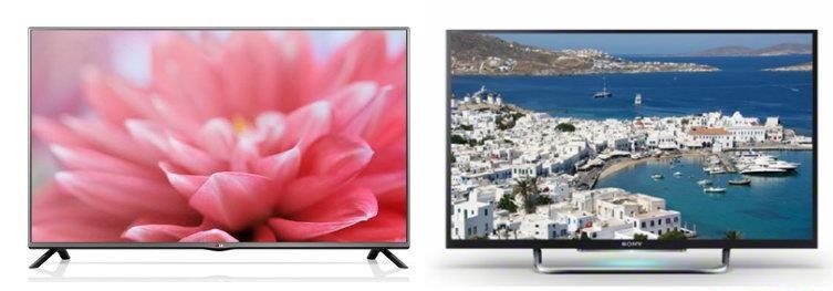 So sánh Tivi LED LG 42LB551T và Smart TV Sony KDL-42W700B