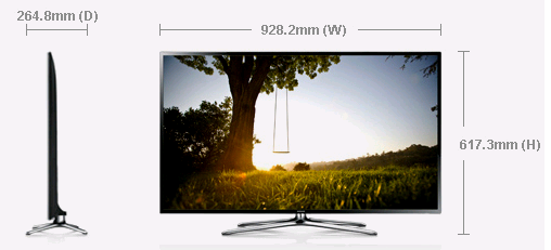 Nguồn Internet.Smart TV 3D UA40F6400