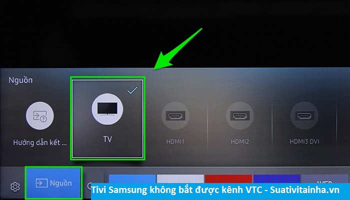 Nguyên nhân tivi Samsung không xem được kênh VTC và cách xem VTC trên tivi Samsung