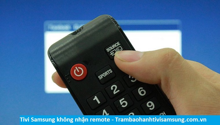 Sửa điều khiển tivi Samsung - Lỗi tivi Samsung không nhận tín hiệu remote điều khiển